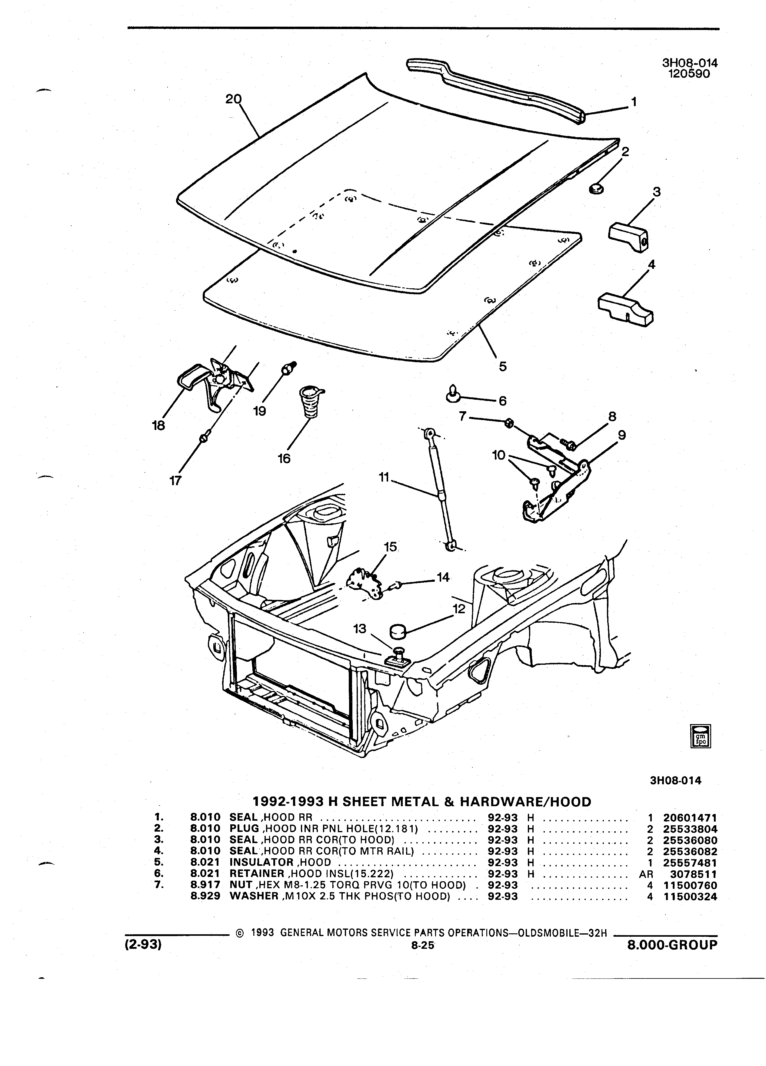 Parts and Accessories Catalog 32H February 1993