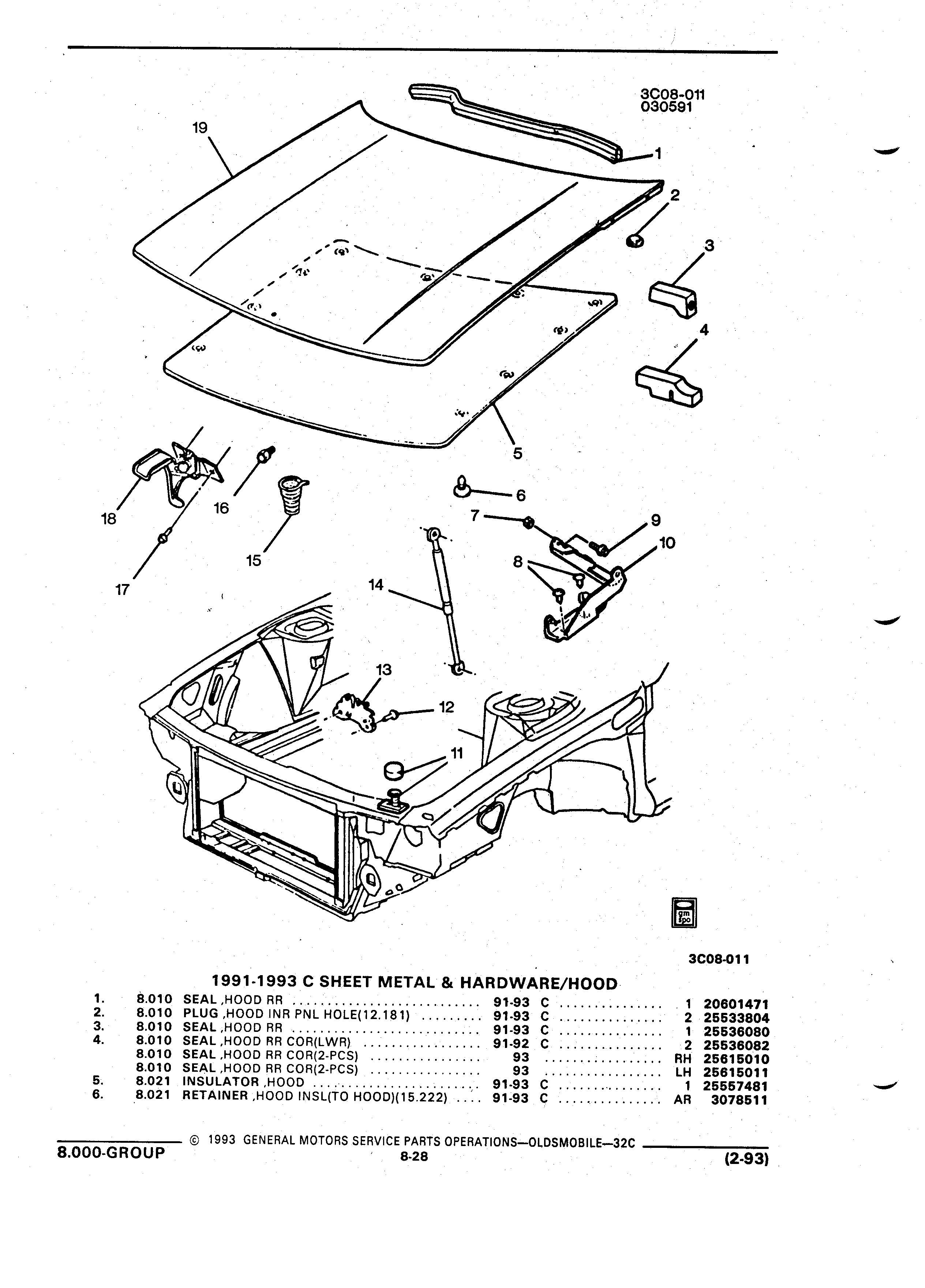Parts and Accessories Catalog 32C February 1993