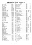 Previous Page - Master Parts List Six Cylinder Models August 1941