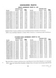 Previous Page - Dealer Parts and Accessories Price Schedule and Numerial Index March 1958