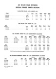 Previous Page - Dealer Parts and Accessories Price Schedule and Numerial Index March 1958