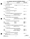 Previous Page - Supplement to Parts and Accessories Catalog P&A 39 October 1960