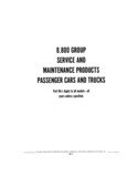 Previous Page - Standard Parts Catalog 24 May 1974
