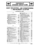 Previous Page - Chassis and Body Parts Catalog P&A 11 April 1977