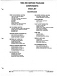 Previous Page - Parts and Illustration Catalog P&A 52A January 1984