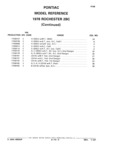 Previous Page - Chassis and Body Parts Catalog 21 July 1987
