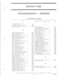 Next Page - Parts and Accessories Catalog 52D October 1986